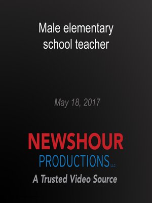 cover image of Male elementary school teacher